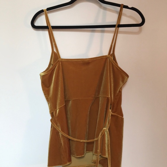 ASOS velvet wrap tank top - Picture 5 of 7